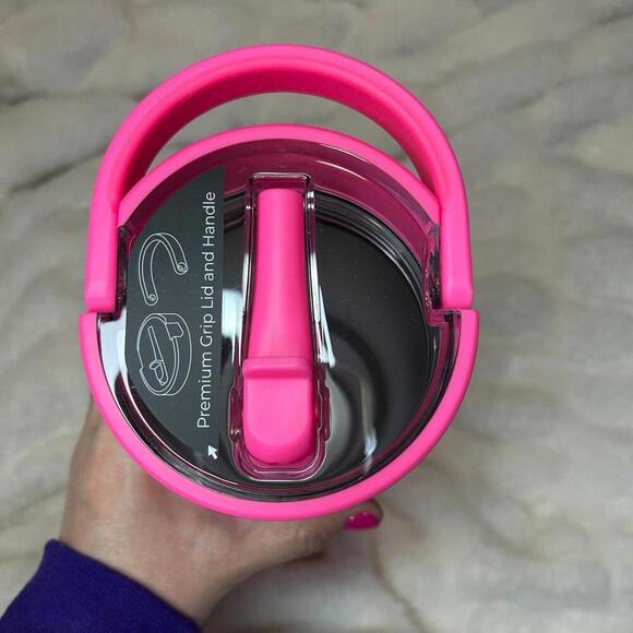Hudrojug 40oz Sport Neon Pink Shiny Flare Limited Edition - Picture 4 of 4